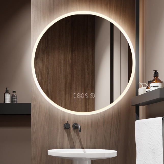 上海全发光边框智能浴室镜